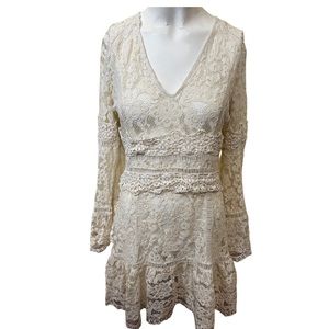 Boston Proper Boho Crochet Dress